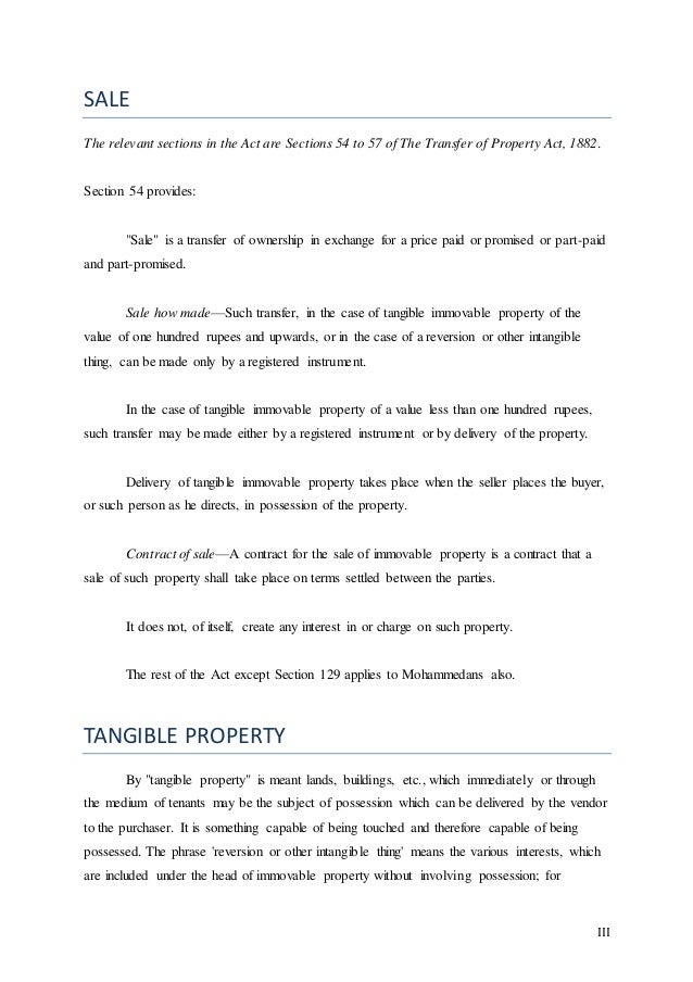 Transfer Of Property Act 1882 Bare Act Pdf